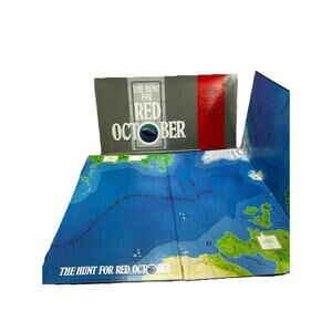Tom Clancy Vintage 1988 TSR The Hunt for Red October  Board‎ Game COMPLETE